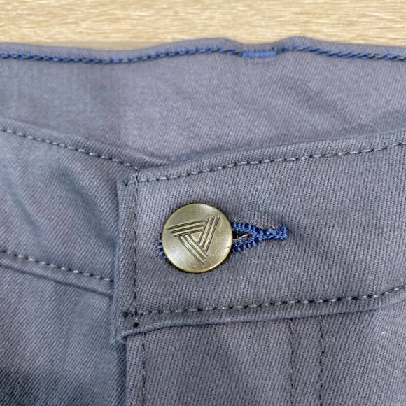 Blue Delta Jeans Women’s 33x27 Gray Stretch Handmade Custom RAW Denim USA $450 - Picture 3 of 8